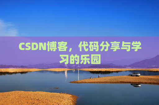 CSDN博客，代码分享与学习的乐园